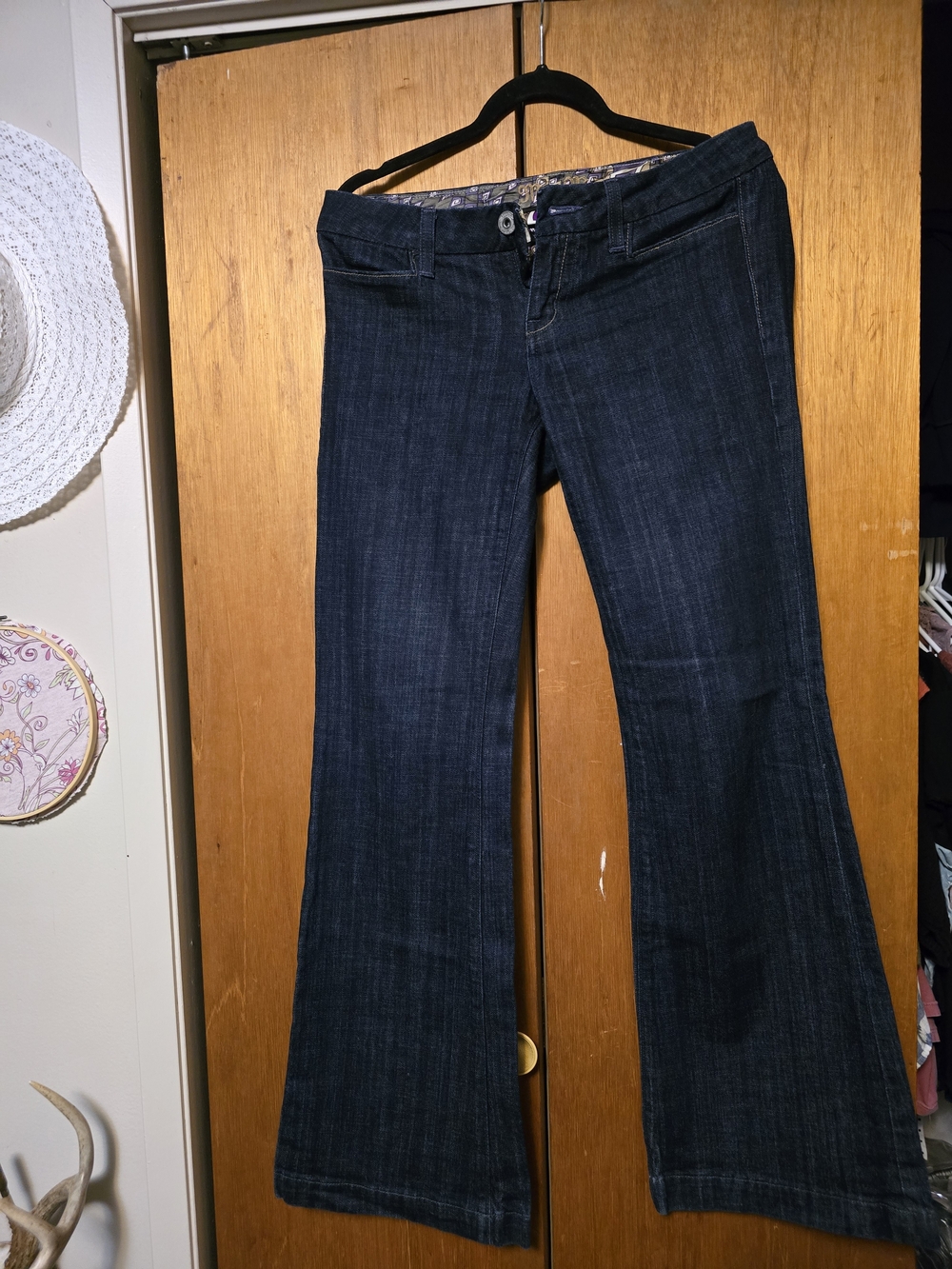 Miss Me Dark Blue Flare Jeans